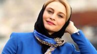 استایل بنفش و تابستانی مریم کاویانی