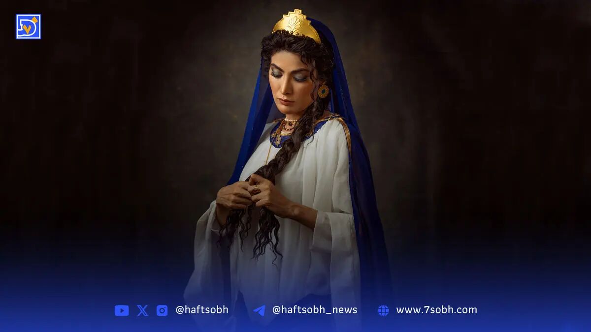 ریحانه رضی بازیگر تاسیان؛ در نقش كاساندان همسر كوروش