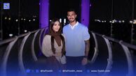 امیر رضا رفیعی و همسرش + عکس