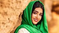 سرنا امینی با گریم اصغر