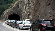 ترافیک در محور کندوان و هراز سنگین است