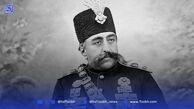 مظفرالدین‌شاه سوار بر اتومبیل
