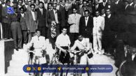 عکسی قدیمی از آزمون دوچرخه‌سواری
