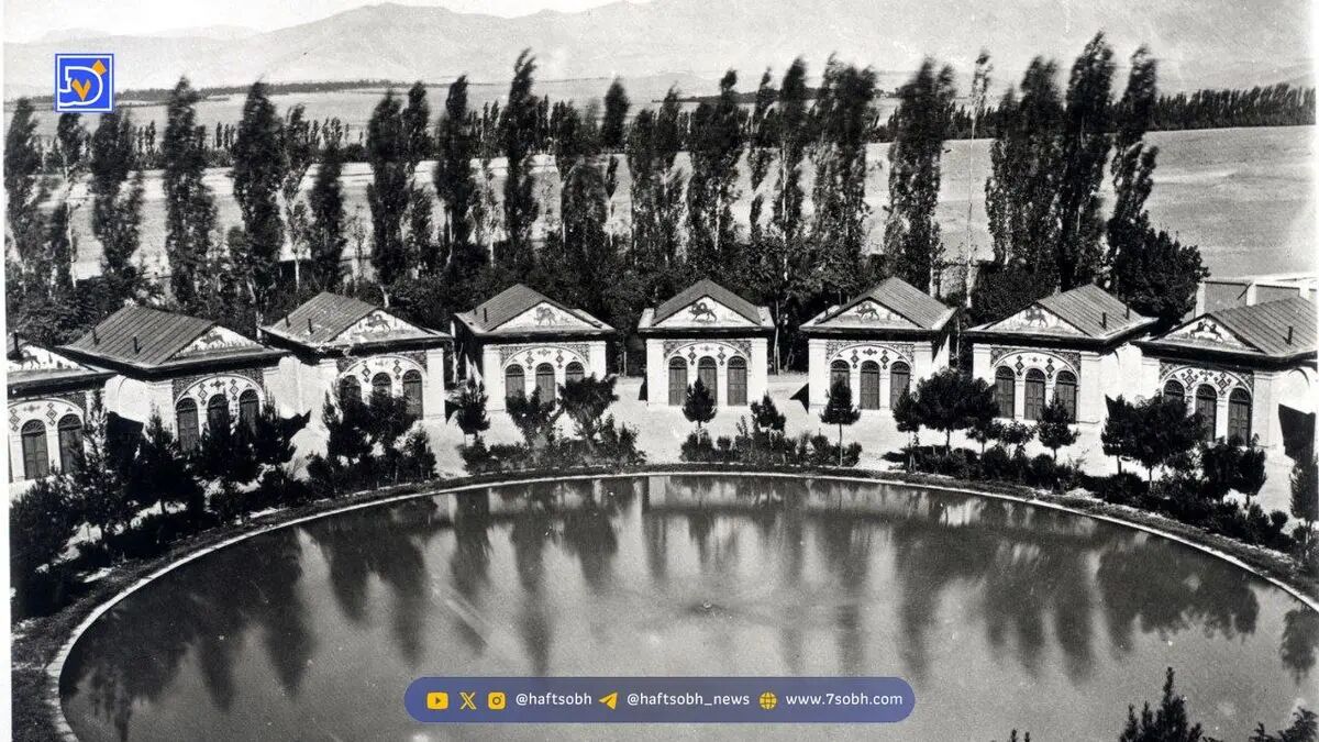 نمایی از خانه سوگلی ناصرالدین شاه