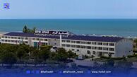 هتل سفید کنار بندر انزلی در سال ۱۳۵۵