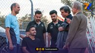 تمرین سپاهان با حضور میهمان ویژه