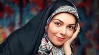 لباس ناز آزاده نامداری در عروسی دومش با تاج زیبای گل / خیلی زیباتر از روز ازدواج اولش با فرزاد حسنی