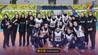 پیروزی قاطع والیبال زنان ایران مقابل تاجیکستان
