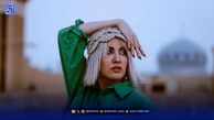 تیپ و استایل جدید ریحانه رضی بازیگر نقش حوری تاسیان با موهای بلوند