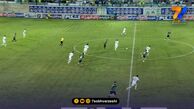 پیراهن ملوان در نیمه دوم دیدار مقابل خیبر تغییر کرد