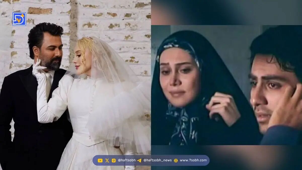 فیلم‌‌ مشترک آرام جعفری و بابک انصاری عروس و داماد سینما