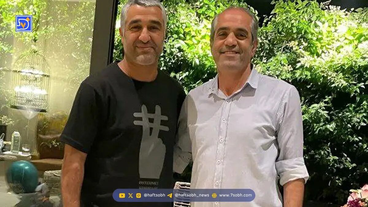 جدیدترین عکس پژمان جمشیدی در کنار دوست صمیمی‌‍اش