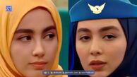 سفر در زمان| ژست «بهتاش» و «سارا» سریال پایتخت 7 پشت صحنه
