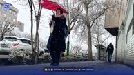 ورود سامانه بارشی به تهران از دوشنبه؛ باران و برف می‌بارد