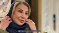 آلبوم عروسی| مرجانه گلچین با لباس مجلسی در عروسی مریم مومن و سهیل قاصدی