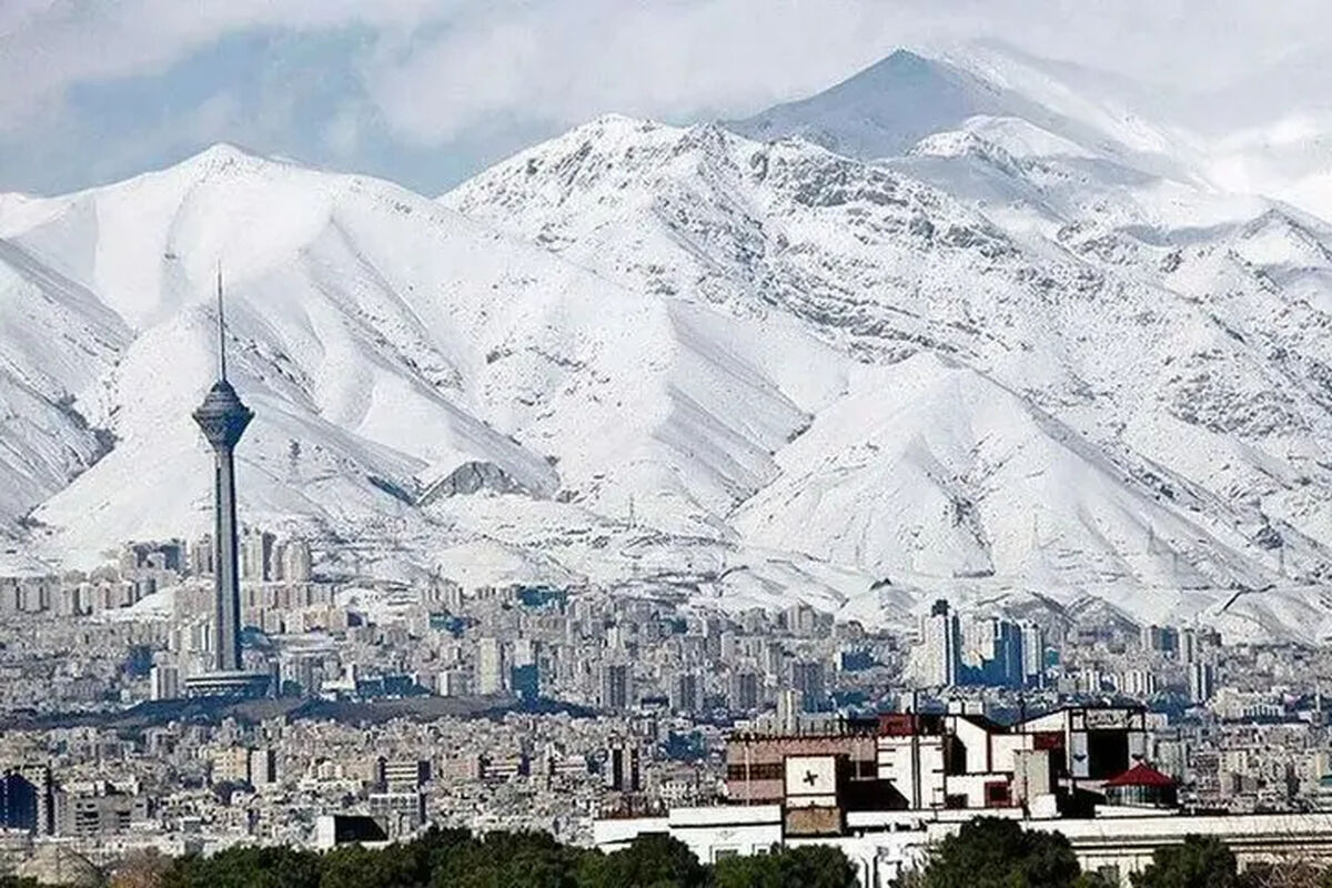 هواشناسی ایران | بارش برف در تهران؛ بارندگی در همه استان‌ها