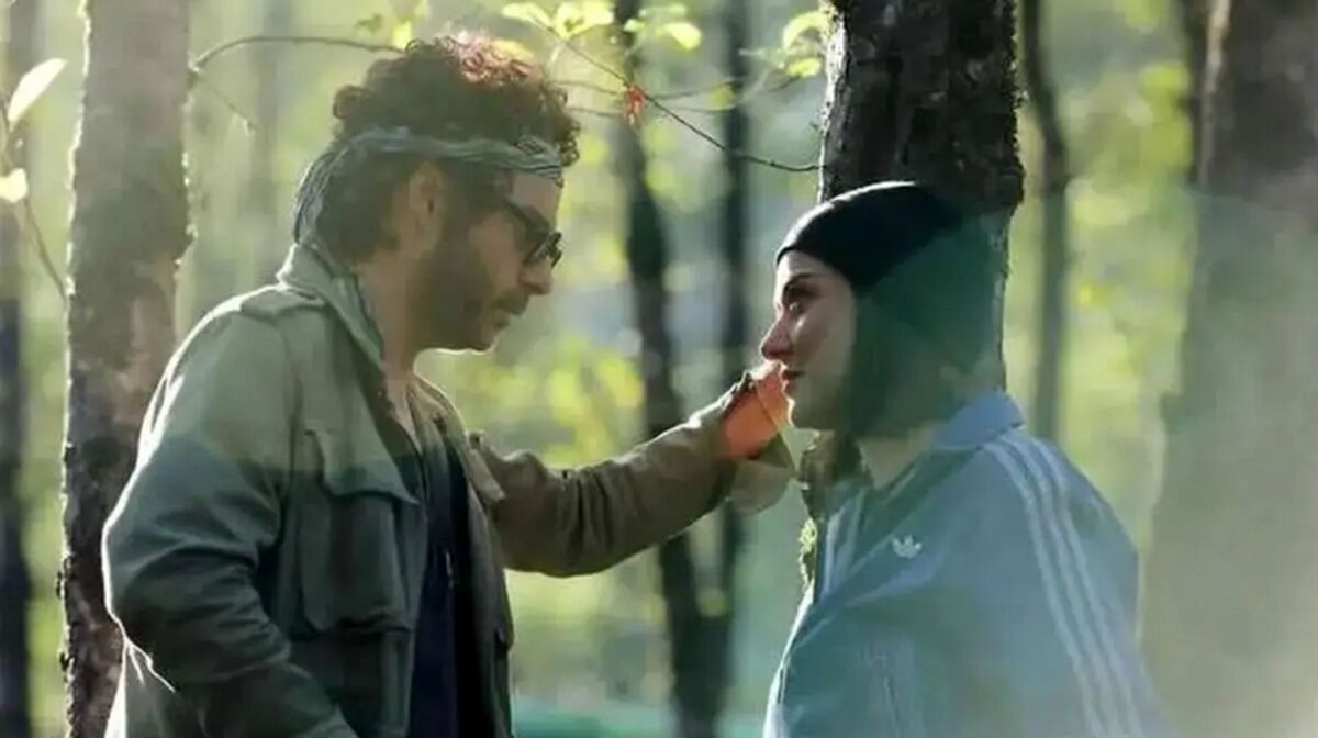 پشت صحنه| پریناز و پیمان در بن سای