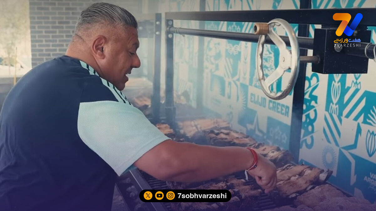 سنت عجیب آرژانتینی‌ها قبل از نبرد با انگلیس؛ ۵۰۰ کیلو گوشت روی آتش!