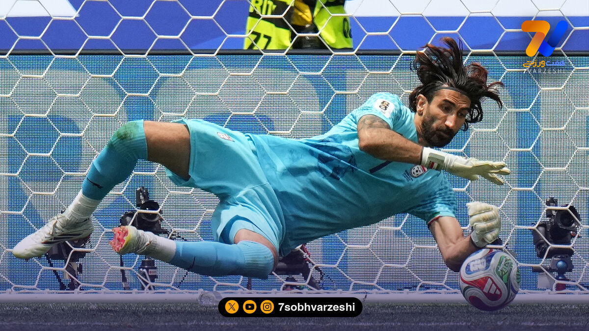 علیرضا بیرانوند در چارچوب دروازه تیم منتخب جام جهانی!