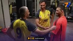 دیدار ویژه حسن یزدانی با سپاهانی‌ها در تمرین بدنسازی