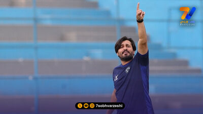 سعید دقیقی پشیمان شد و با لباس دستیارش، به نیمکت پیکان برگشت!