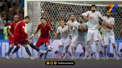انیمیشن تماشایی از نبرد بزرگ اسپانیا و پرتغال