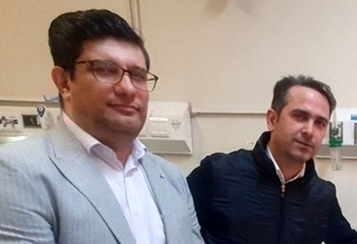 درگیری علی خطیر و فرشید سمیعی در فوتبال برتر؛ نکونام در نقش شاهد!