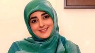 عکس لو رفته از لحظات عاشقانه ستاره سادات قطبی در آغوش پر از عشق همسرش