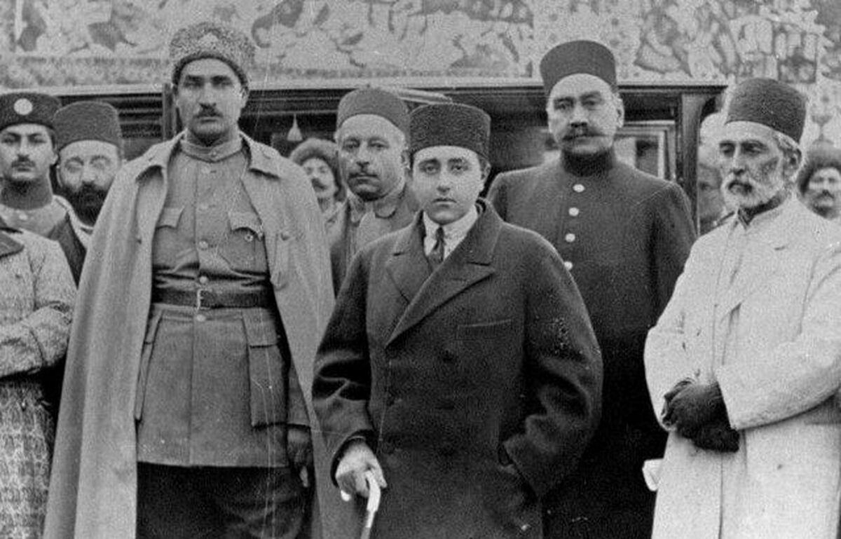 تصویری دیده نشده از «احمدشاه قاجار»