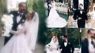 آلبوم عروسی| مقایسه جذاب دسته گل عروس خانم بازیگران ایرانی/ از متین ستوده تا فریبا نادری و نرگس محمدی و...