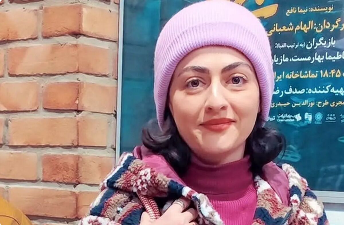 عکس| سفر در زمان؛ «انیس» (سریال سوجان) در 28 سالگی در یک جشنواره تئاتر در خرمشهر؛ سال 98