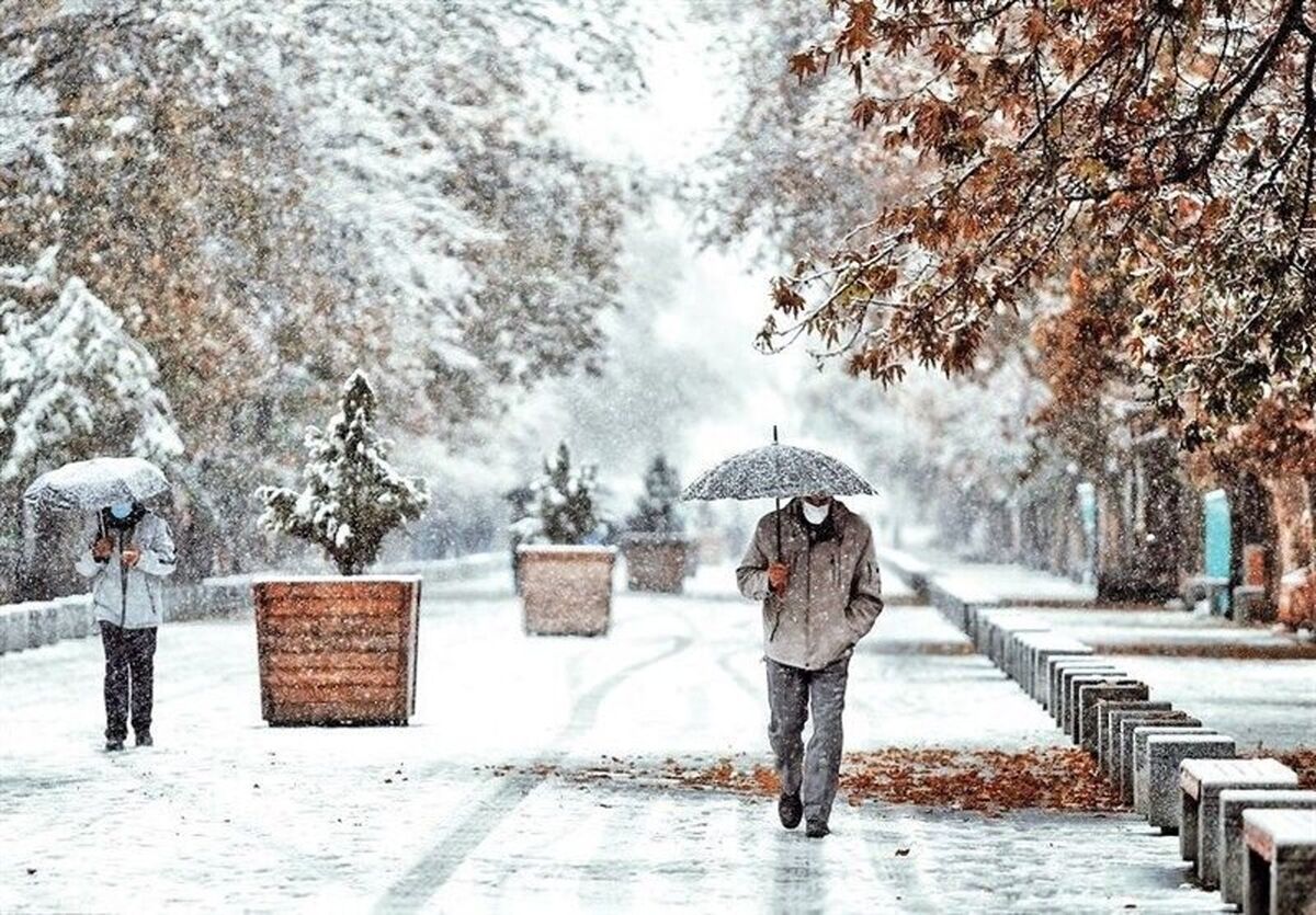 هواشناسی ایران| بارش برف و باران در ۱۷ استان؛ تهران برفی می شود؟ | ورود توده گردوخاک به این مناطق