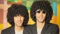 پدر و مادر واقعی رحمان و رحیم سریال پایتخت با موهای فر و صورتی مهربان