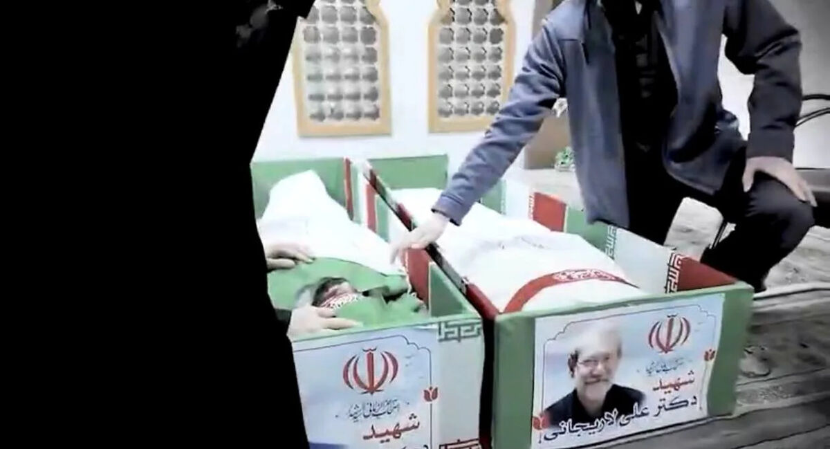 اولین تصویر از پیکر علی لاریجانی و فرزندش منتشر شد!