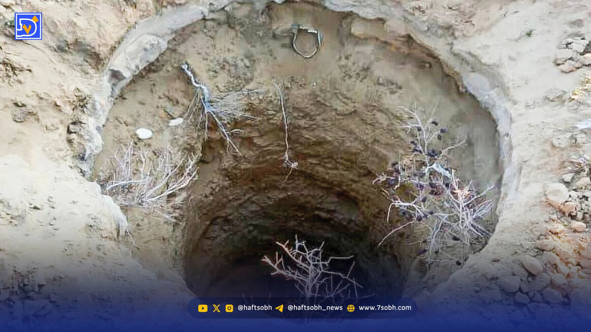 حبس مردان افغان در چاه برای اخاذی