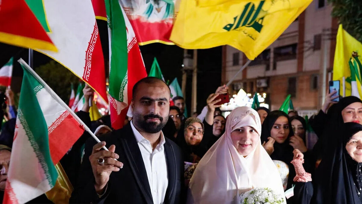 جشن عروسی زوج اهوازی در تجمع شبانه + تصاویر