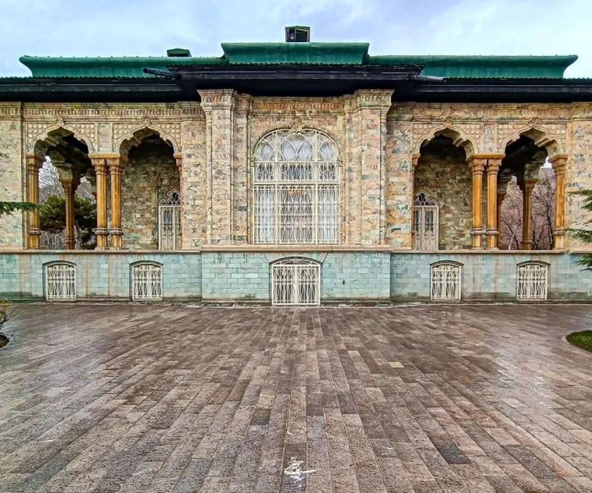 تصاویری تازه از تخریب‌های کاخ سعدآباد در جنگ