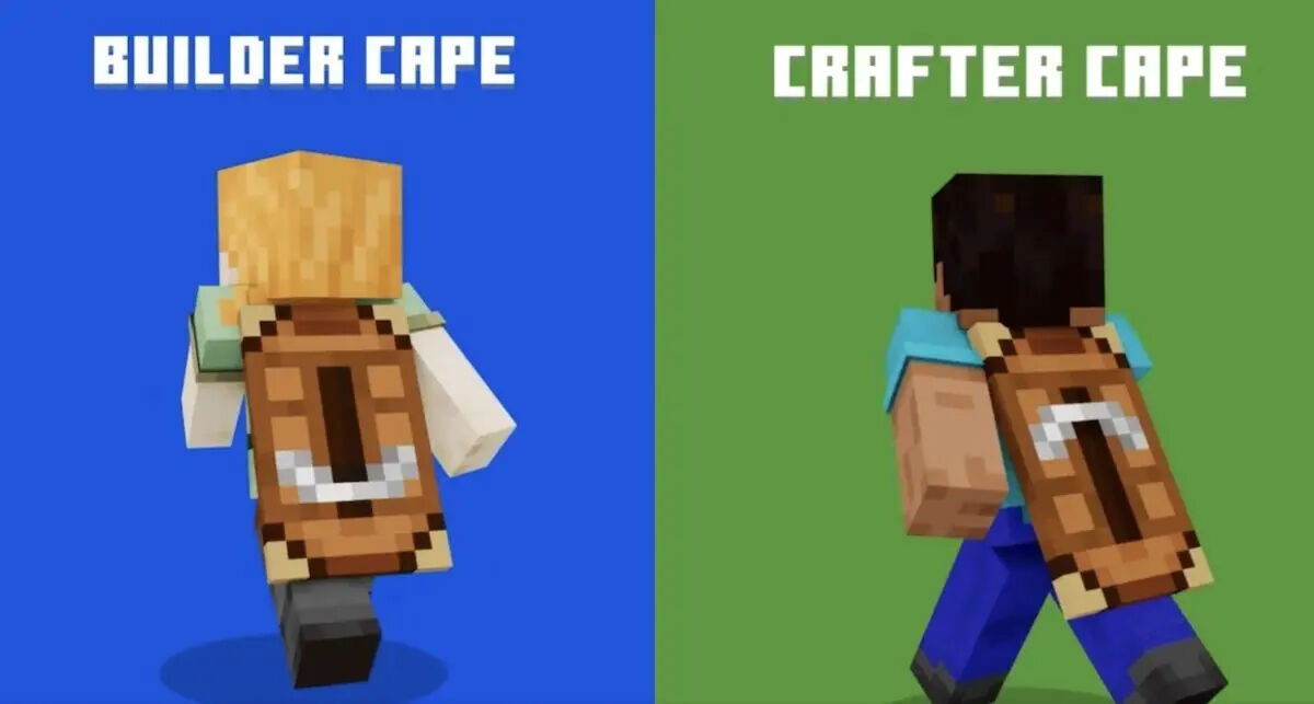 چگونه شنل‌های Builder و Crafter را در ماینکرفت بدست آوریم؟