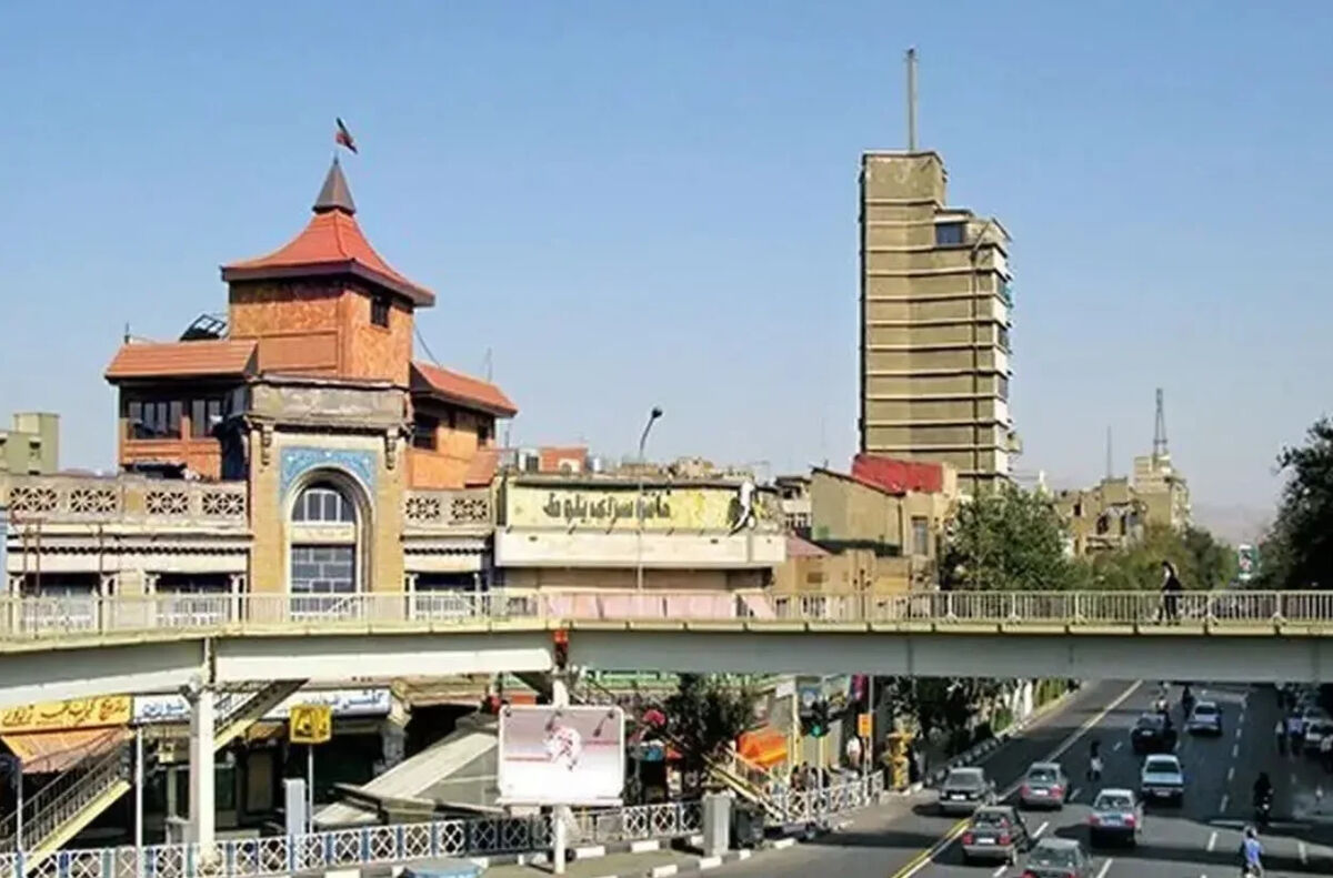 عکس| سفر به ایران قدیم؛ «میدان مخبرالدوله تهران» در دهه 20 شمسی