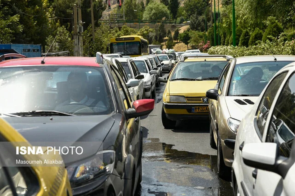 ترافیک سنگین در محورهای شمالی و آزادراه‌های منتهی به تهران