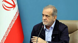 پزشکیان: طوفان به پایان می رسد/ عکس