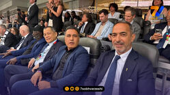 موشک ایرانی تماشاگر بازی ایران و نیوزلند