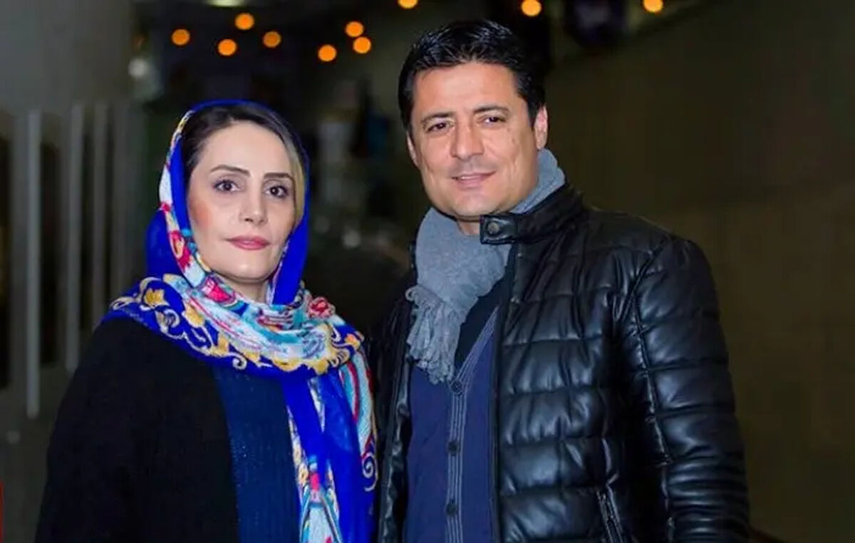 عکس عاشقانه علیرضا فغانی با زن اولش