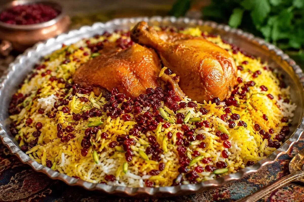 راز زرشک‌پلو با مرغ دمی که سرآشپزهای هیئت در محرم می پزند + دستور پخت