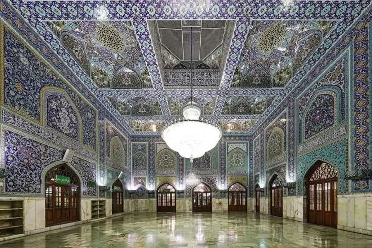 عکس دیده نشده از مراحل آماده‌سازی آرامگاه ابدی رهبر شهید در حرم امام رضا(ع)