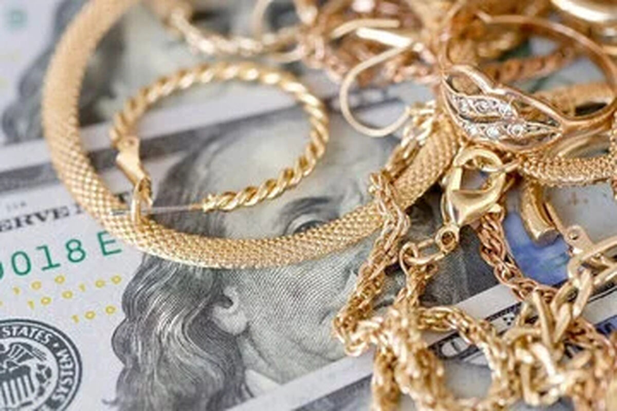 قیمت طلا و سکه امروز دوشنبه 22 تیر 1405 / دلار داغ شد، طلا عقب کشید