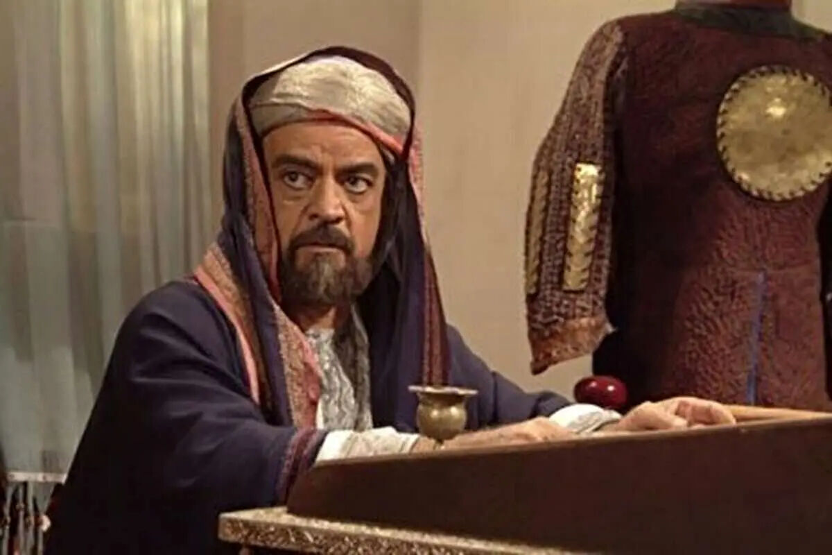 عمر بن سعد سریال مختارنامه در جوانی و با اسلحه جنگی