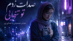 دانلود آهنگ ترند اینستاگرام صدات زدم تو تنهایی با صدای زن هوش مصنوعی