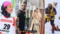 قاب ورزشی | زهرا، آرمین، عظیم و سمانه بیرامی باهر