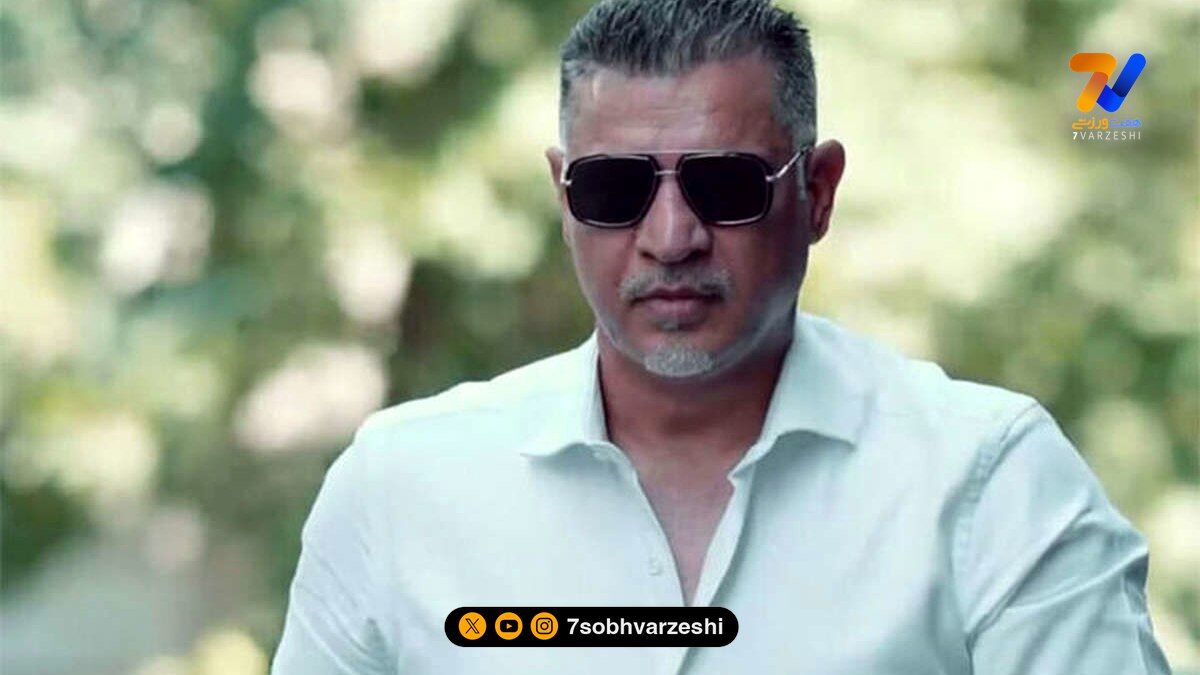 سلفی دوتایی پسر 2متری سینمای ایران با علی دایی، شهریار فوتبال